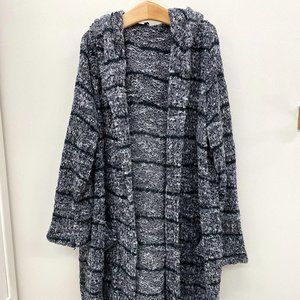 Splendid Hooded Knit Cardigan